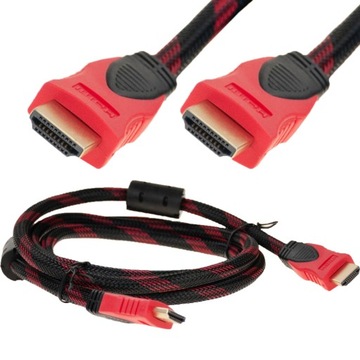KABEL PRZEWÓD HDMI - HDMI 10m 3D 4K FULL HD OPLOT