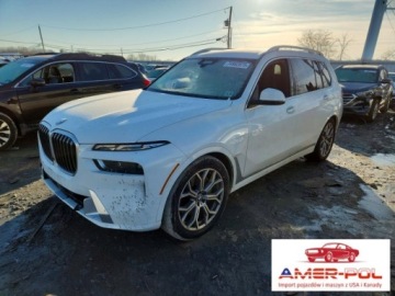 BMW X7 SUV Facelifting 3.0 40i 381KM 2025 BMW X7 2025r., xDrive40i, 3.0L, od ubezpieczalni 3.0 Benzyna 380KM