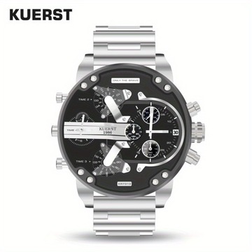 KUERST Teen Watch Мужские часы из нержавеющей стали Модные