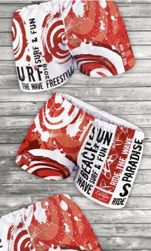 Плавки Шорты для плавания, выкройка GAME ON, размер М, красные