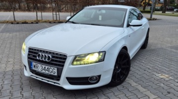 Audi A5 8T Coupe 2.0 TFSI 211KM 2010 Audi A5 Coupe 2.0 Turbo 211ps Quattro S-line rej. PL AF 19" Efektowna, zdjęcie 39