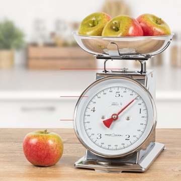 PRECYZYJNA WAGA KUCHENNA ANALOGOWA PROFICOOK PC-KW