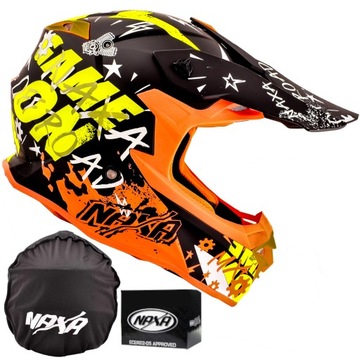 NAXA C9/P KASK na Cross Enduro Quad ATV MAT r.XL