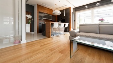 ДУБОВАЯ ДОСКА СЛОИСТОГО ПОЛА, ЛАК АМАРИЛЛО