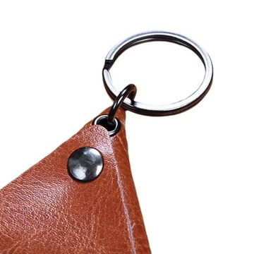 Сумка для плектра, мини-кожаные принадлежности для вечеринок, держатель для медиатора, оранжевый