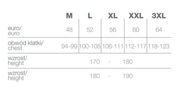 Mitex koszulka męska wyszczuplając 180/190 biel L