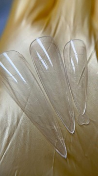 DUAL FORMY Migdał Zestaw GÓRNE 288 szt 12 KSZTAŁTÓW 4 MIGDAŁ KWADRAT COFFIN