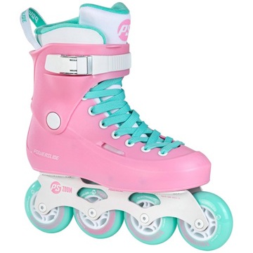Rolki freeride Powerslide ZOOM 80 cotton candy pink rozm. 37-38