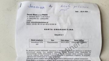 BITCOIN CRYPTOCURRENCY DIGGER INNOSILICON T2TH 30T ХОРОШЕЕ СОСТОЯНИЕ WARR.