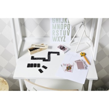 DOMINO деревянный FAMILY GAME BOX эко