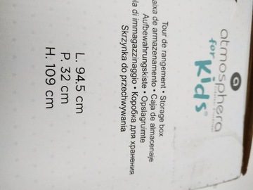 СКЛАДНОЙ ШКАФ ДЛЯ ДЕТЕЙ, ФОРМА ЗАМКА, РОЗОВЫЙ