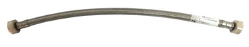 WĄŻ WĘŻYK NIERDZEWNY OPLOT DN8 1/2 X 1/2 N-N 40 CM