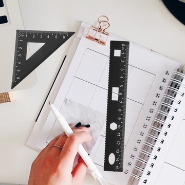 Деревообрабатывающая линейка, алюминиевый набор инструментов, геометрия