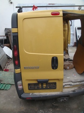 DRZWI TYL TRAFIC VIVARO SKRZYDELKA ZOLTE LEWE D32 2001-2015rok