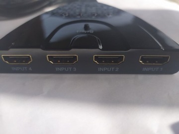 ROZDZIELACZ 4x HDMI 4k SPLITTER 1080p SWITCH