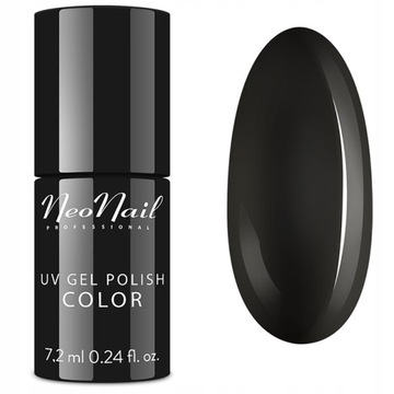 NeoNail LAKIER HYBRYDOWY GRUNGE Pure Black