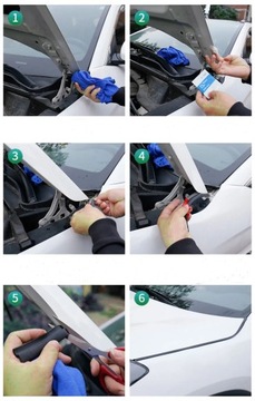 Уплотнитель универсальный, накладка двери, бампер капота - тип Z - 4М