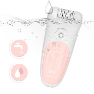 Эпилятор BRAUN Silk-epil 5 (Wet&Dry) SensoSmart MICROGRIP + SPA HEAD!