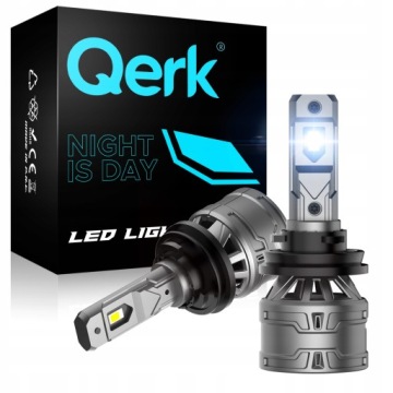 Led Žárovky H8 Qerk E4 Retrofit 120W 6000K Silné Canbus Odříznutí
