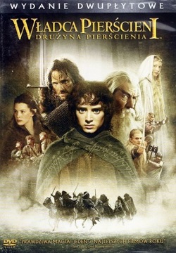 Władca Pierścieni: Drużyna Pierścienia DVD nowe