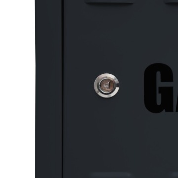 ГАЗОВАЯ ДВЕРЬ АНТРАЦИТ МАТОВЫЙ 20x25