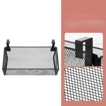 KOSZ Z METALOWEJ SIATKI DEKOR WISZĄCY KOSZ METALOWY