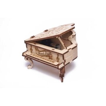 Wood Trick Piano Music Box 3D Puzzle Model