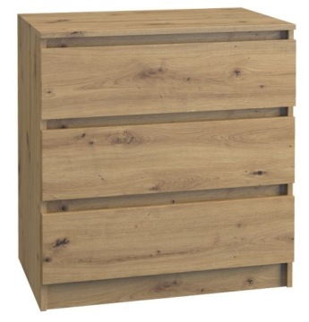 KOMODA NOWOCZESNA 70CM SŁUPEK SZUFLADY SZAFKA ABS