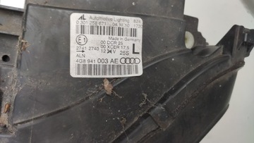 AUDI A7 4G SVĚTLO LEVÝ PŘEDNÍ XENON LED UK KPL 4G8941003AE
