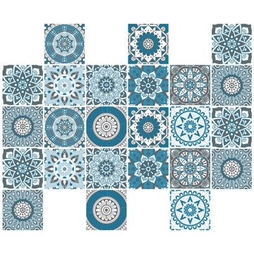 НАКЛЕЙКИ ДЛЯ ДОМА УКРАШЕНИЯ 24 ШТ.