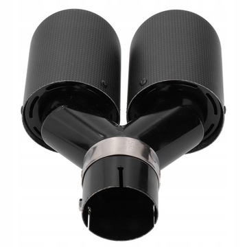 Универсальная двойная выхлопная труба.