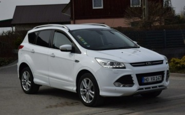 Ford Kuga II SUV 2.0 TDCi 180KM 2015 Ford Kuga 2.0D Indyvidual 4x4 Led Kamera Sprowadzony Oplacony 2.0