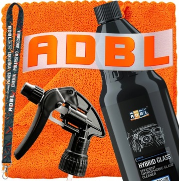 ADBL Hybrid Glass 0,5L Płyn Mycia Czyszczenia Szyb Z Efektem Niewidzialnych
