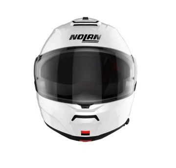 Полнолицевой шлем NOLAN N100-6 CLASSIC N-COM с штифтовым замком, белый L
