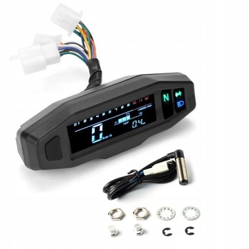 UNIWERSALNY PRĘDKOŚCIOMIERZ MOTOCYKLOWY LCD