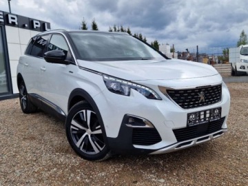 Peugeot 5008 II Crossover 2.0 BlueHDI 150KM 2017 Peugeot 5008 2.0HDI 150KM GT-Line 7os Full LED Navi Masaze 169tys.km SERWI, zdjęcie 3