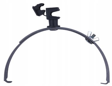 ДЕРЖАТЕЛЬ МОЛНИЕВОЙ ЗАЩИТЫ ДЛЯ КОНЬКОВОЙ ПЛАТЫ - оцинкованный серый - опора воздухораспределителя