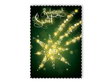 ОТКРЫТКА РОЖДЕСТВЕНСКИЕ ПРАЗДНИКИ 1 ШТ.