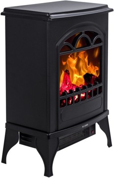 WOILNOSTOJĄCY PIECYK NA PRĄD KOMINEK LED AFLAMO HOOVER 1950 W ELEKTRYCZNY