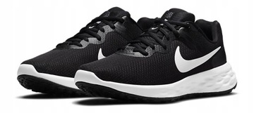 Buty sportowe Nike Revolution 6 NN DC3728-003 czarne białe rozmiar 42,5
