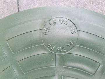 КРЫШКА КРЫШКА ЛЮКА 315 мм 1,5T ЗЕЛЕНАЯ