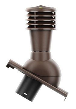 КАМИН 125 ДЛЯ ЧЕРЕПИЦЫ BRAAS, КЕЛЬТИКО-КОРИЧНЕВЫЙ