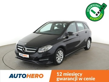 Mercedes Klasa B W246 Sports Tourer 180 BlueEFFICIENCY 122KM 2015 Mercedes B 180 navi klima grzane fotele czujniki