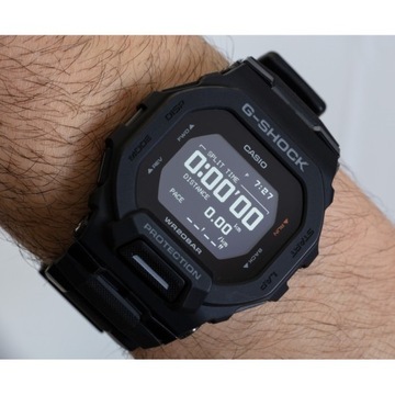 ZEGAREK Męski CASIO G-SHOCK BLUETOOTH STEP TRACKER GBD-200-1ER Sportowy