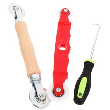 Инструмент для установки оконной москитной сетки. Ролик из проволочной сетки.