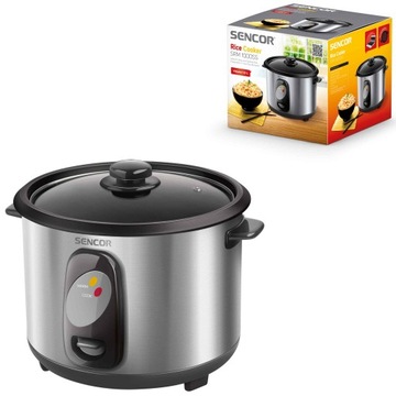 Кастрюля для приготовления риса с овощами RICE COOKER 1000л 400Вт сталь SRM 1000SS