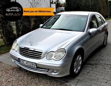 Mercedes Klasa C W203 Sedan W203 1.8 (C 180 Kompressor) 143KM 2006 Mercedes-Benz Klasa C C180 Kompessor Gaz