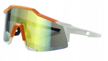 OKULARY SPORTOWE ROWER NARTY LUSTRZANKI REVO UV400