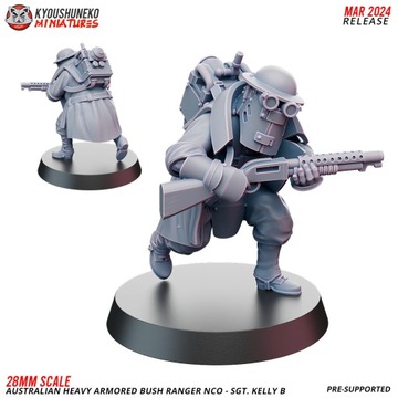 Sgt. Kelly B Australian Heavy Armored Bush Ranger