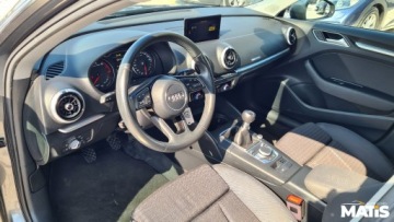 Audi A3 8V Sportback 5d Facelifting 1.4 TFSI COD Ultra 150KM 2017 Audi A3 Sportback 1.4T manual climatronic aktywny tempomat bi xenony bezwy, zdjęcie 13